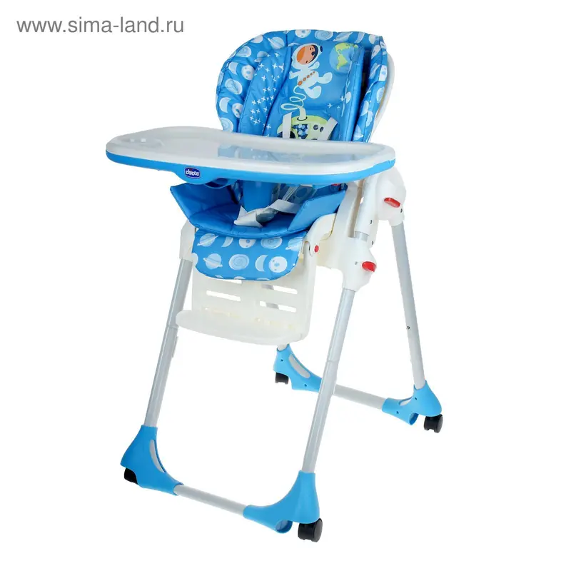Стульчик высокий Polly 2в1 MOON -4W 6м+