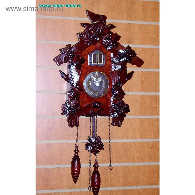 часы настенные кукушка SC-6028 h45см