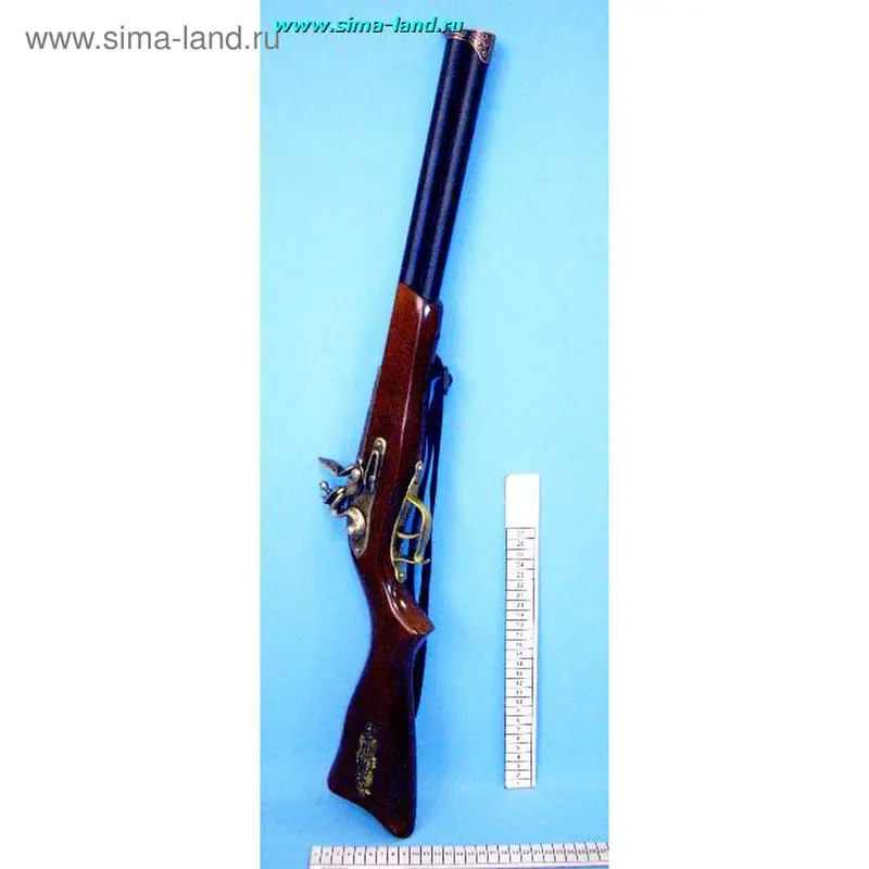 зажигалка ружьё А-013 (бокс 18 шт)