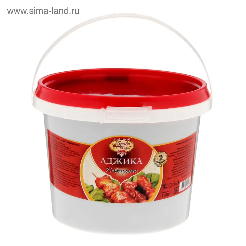 Аджика "Брава-Приправа" кавказская, 1000 г
