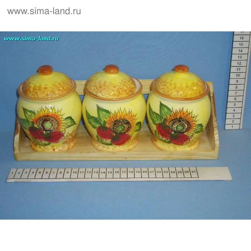 набор для специй 3пр 6028 АССОРТИ (бокс 20 шт)