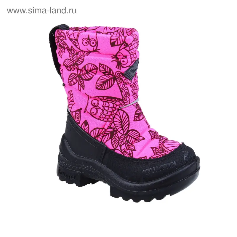 Сапоги детские Kuoma (neon pink owl) (р. 32)