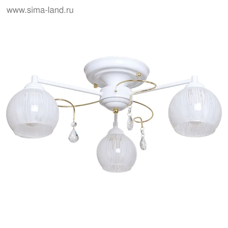 Люстра "Каллифея" 3 лампы (220V 40W E14)