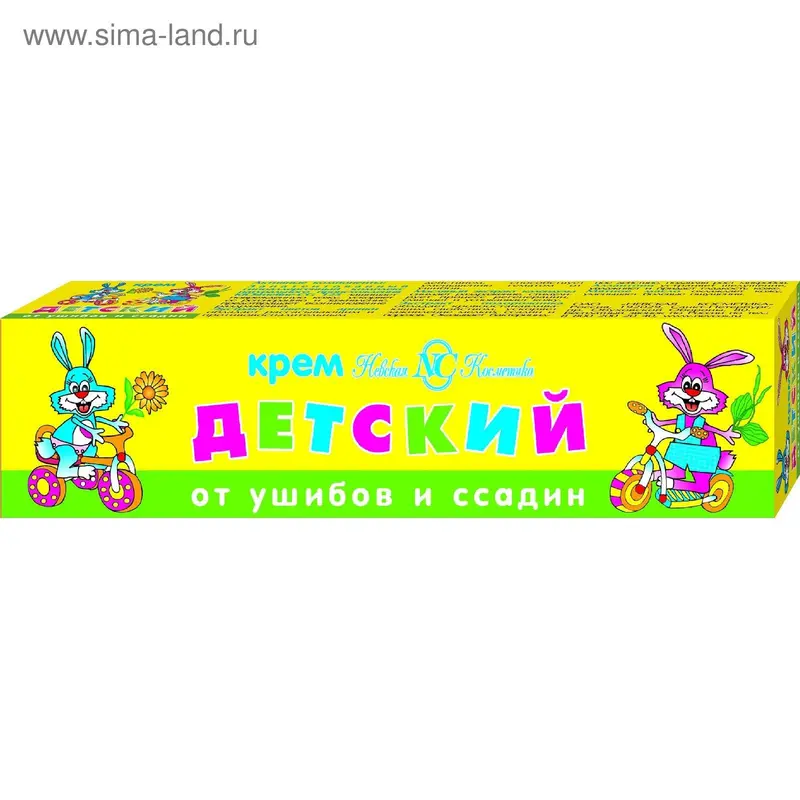 Детский крем «Невская косметика», от ушибов и ссадин, 40 мл