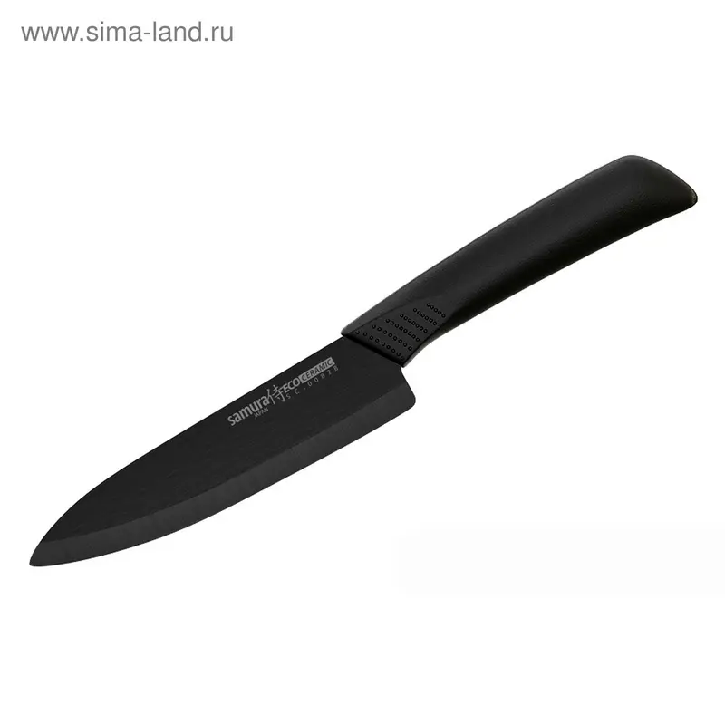 Нож кухонный, керамический "Samura Eco" лезвие 145 мм