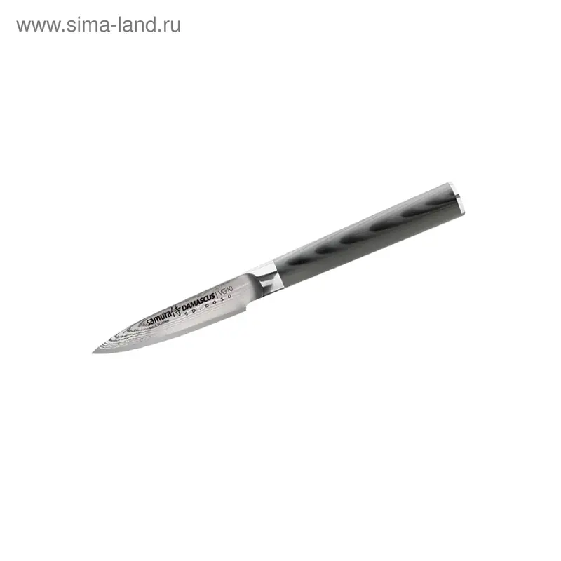 Нож кухонный "Samura DAMASCUS" овощной, лезвие 87 мм