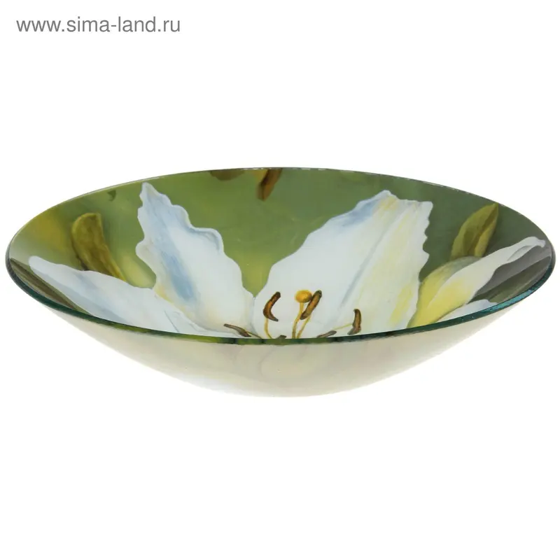 Салатник Доляна «Лилия», 1,15 л, 25×5,5 см