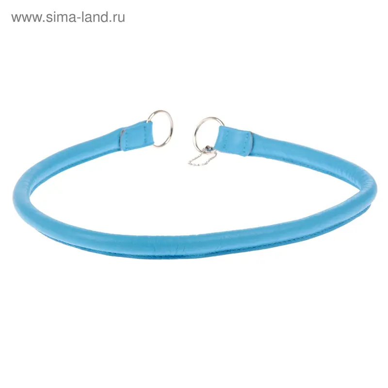 Ошейник-удавка рывковый CoLLaR Glomour, 70 х 1,3 см, синий