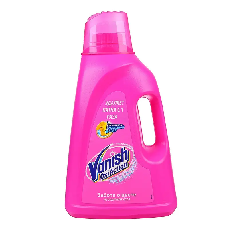 Жидкий пятновыводитель Vanish Oxi Action для тканей, 3 л