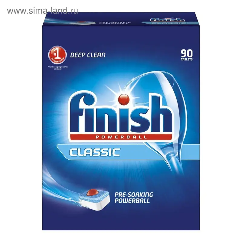 Таблетки Finish All in 1 Shine & Protect для мытья посуды в посудомоечных машинах, таблетки, 90 шт