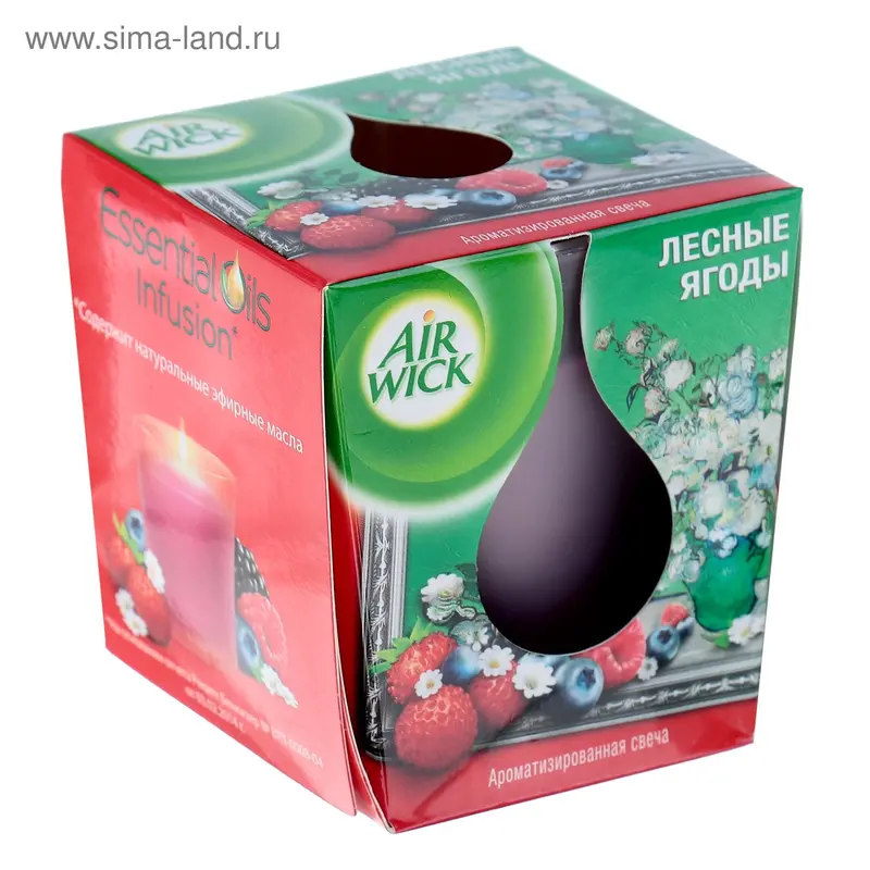Ароматизированная свеча Airwick "Лесные ягоды", 105 г