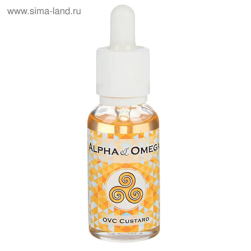 Жидкость для многоразовых ЭИ Alpha&Omega OVC Custard, 3 мг, 30 мл