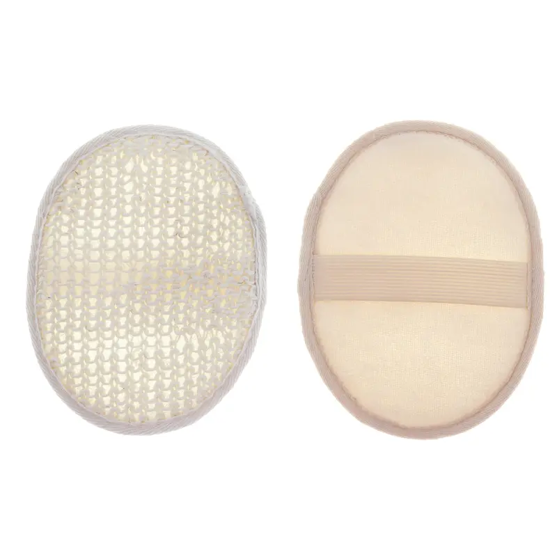 Мочалка прямоугольная сизаль, хлопок