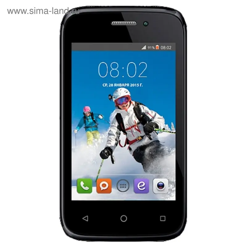 Смартфон BQ S-3510 Aspen mini, зеленый