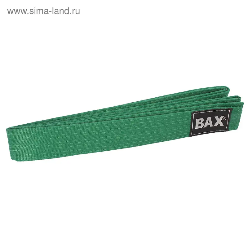 Пояс для каратэ BAX 280см, зеленый