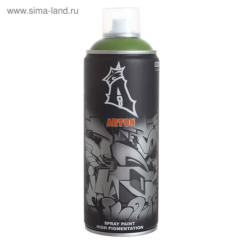 Аэрозоль матовая "ARTON" N-606 Duger Green 400 мл