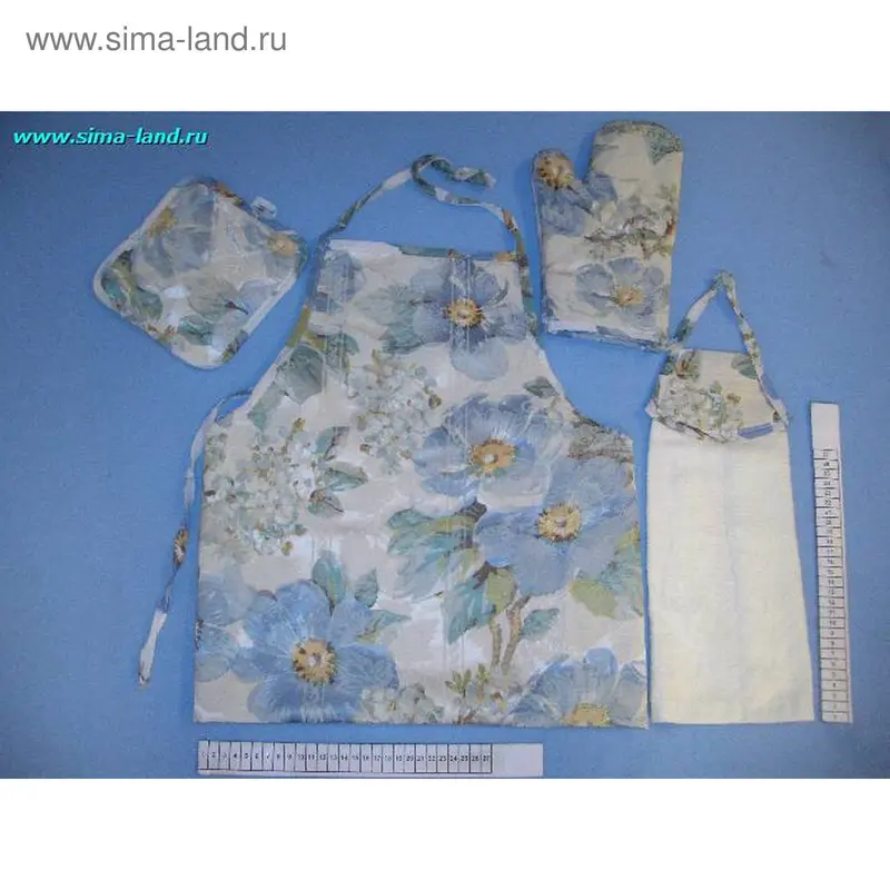 набор для кухни текстиль 4пр 5015 (бокс 60 шт)