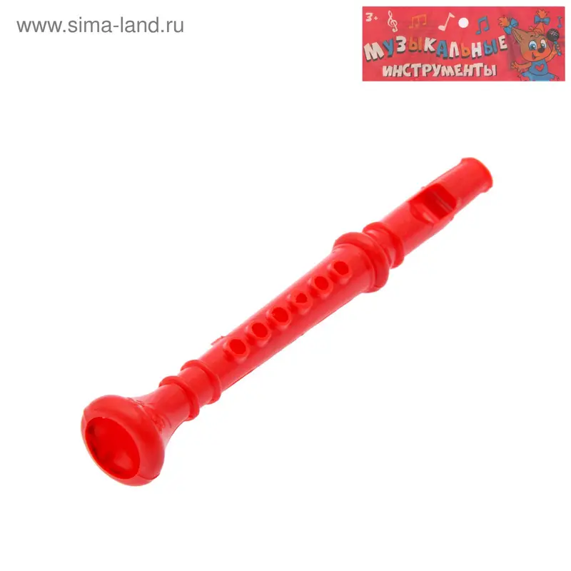 Игрушка музыкальная "Флейта", МИКС