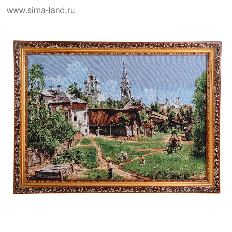 Картина гобелен Двор 40х57 см 4057 Е104