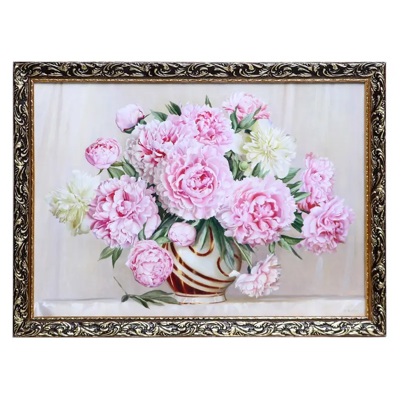 Картина "Шикарные пионы" 57х77 см