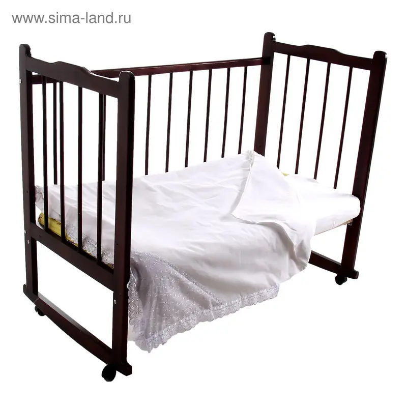 Пододеяльник детский, размер 120*125 см, цвет белый 07-228Бг