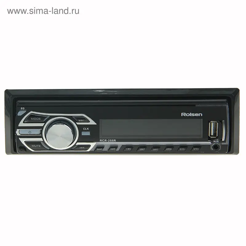 Автомагнитола Rolsen RCR-255R, USB/SD, MP3/WMA
