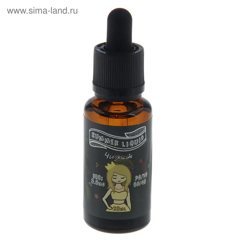 Жидкость для многоразовых ЭИ VAPEON, чизкейк, 3 мг, 28 мл