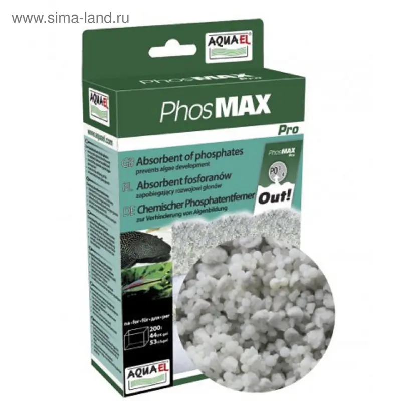 Наполнитель для фильтра Phosmax PRO (Aquael) 3 х 100 мл