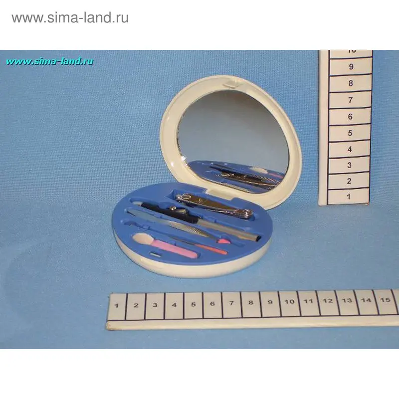 набор маникюрный 388 5предм 8*9см (бокс 300 шт) мин 5 шт