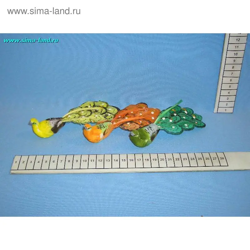 магнит павлин перо BF032033 (12 шт) (бокс 1200 шт)