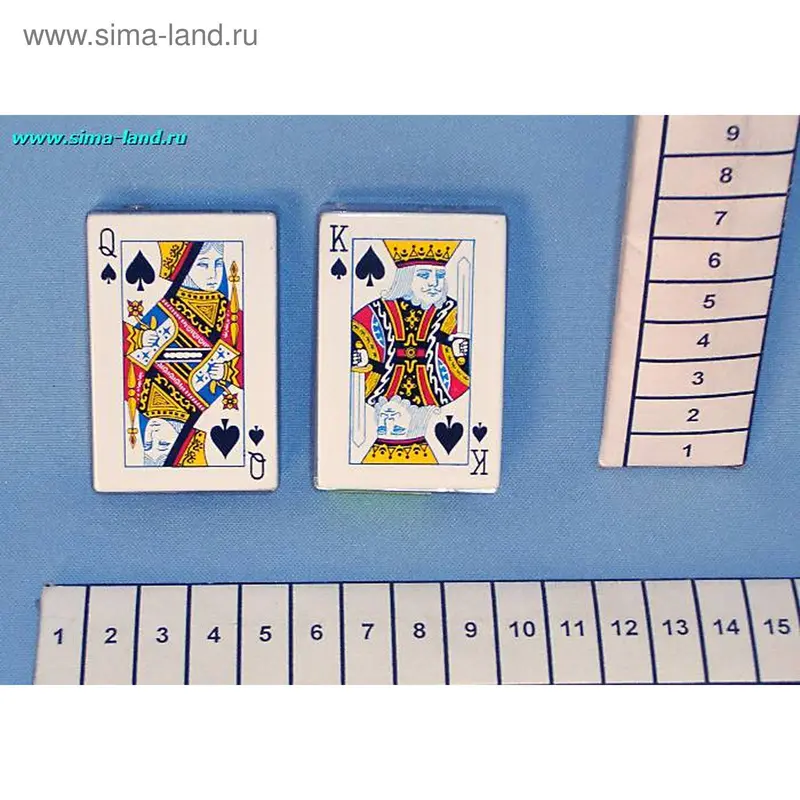 зажигалка карты 12687 (20 шт) (бокс 400шт) мин 2 шт