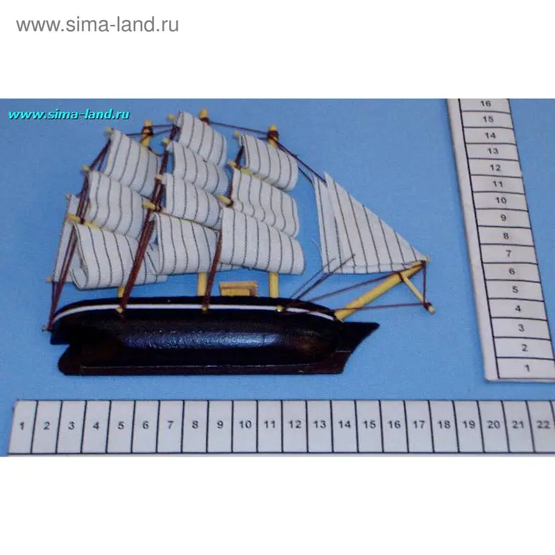магнит кораблик 16,5*15 см (12 шт) (бокс 432 шт)