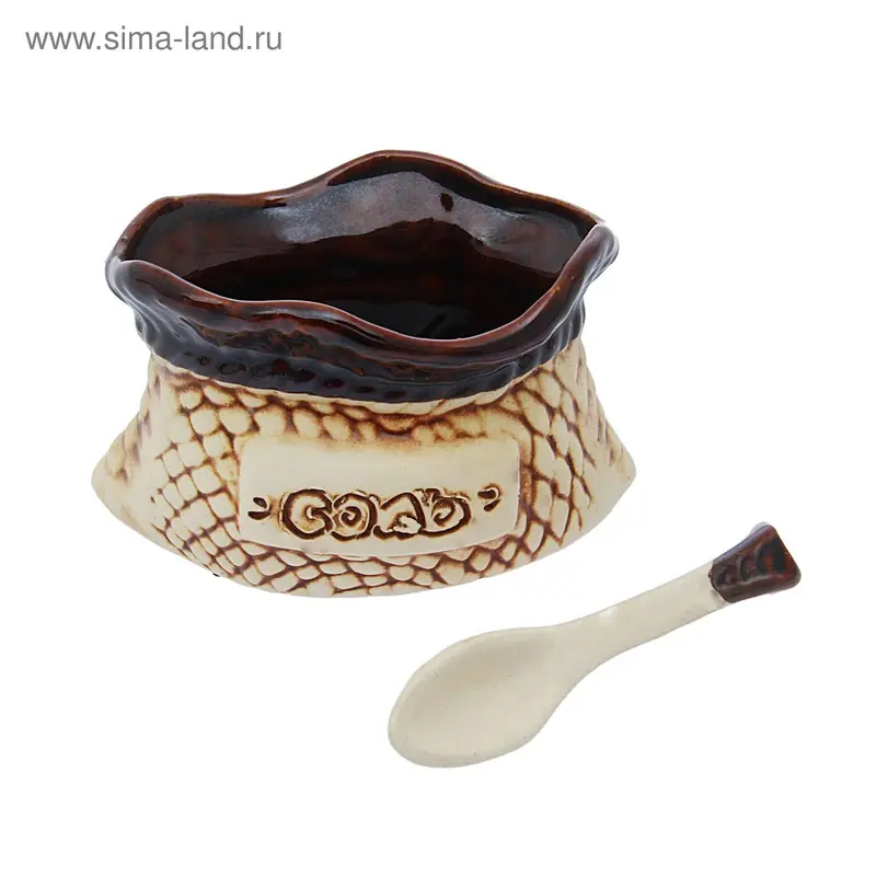 Солонка "Мешок с ложкой"
