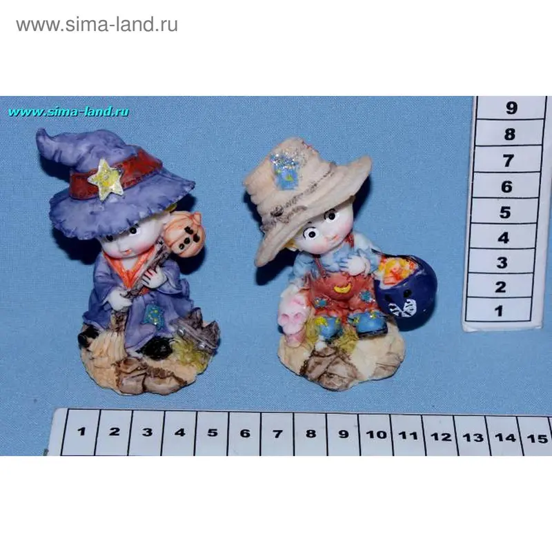 полистоун маленький волшебник 8*5 см 4 вида (4 шт) (бокс 192 шт)