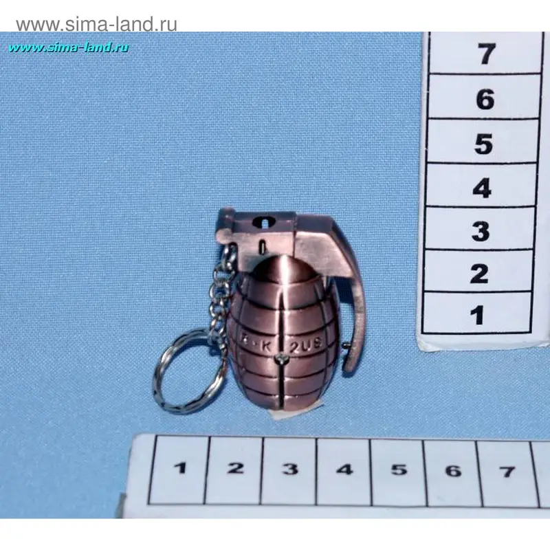 зажигалка пьезо граната (10шт уп)(бокс300шт) мин 3 шт