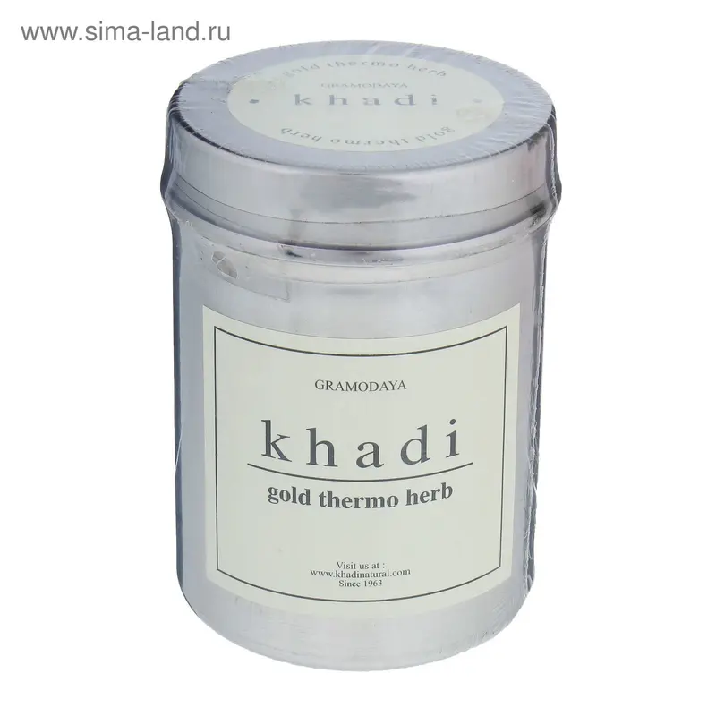 Маска-убтан для лица Khadi Natural термо, с частицами золота, 100 г