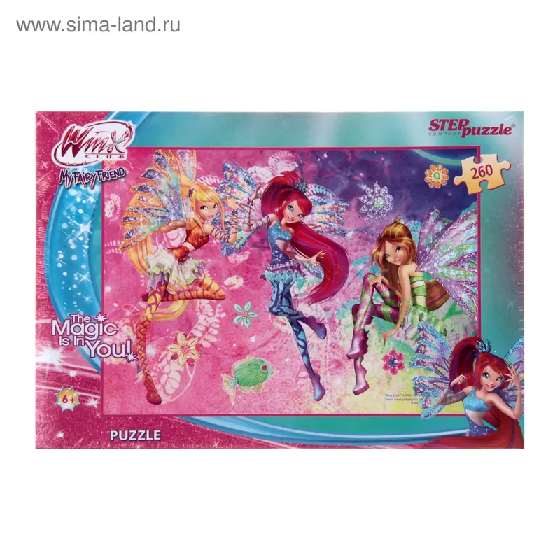 Пазлы Winx, 260 элементов