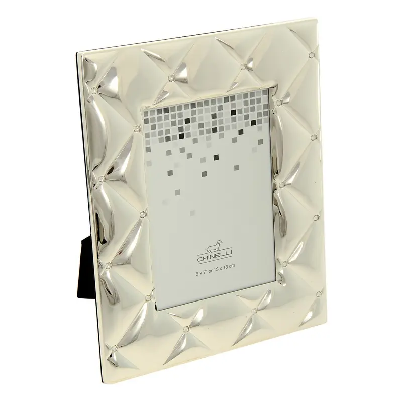 Фоторамка УЦЕНКА Silver Rhombus 13х18 см, 25,5 × 20 × 25 см