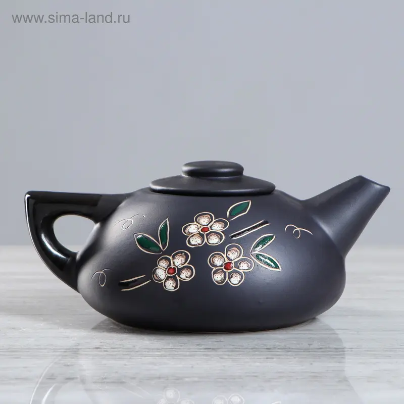 Чайник плоский "Сакура" 1 л