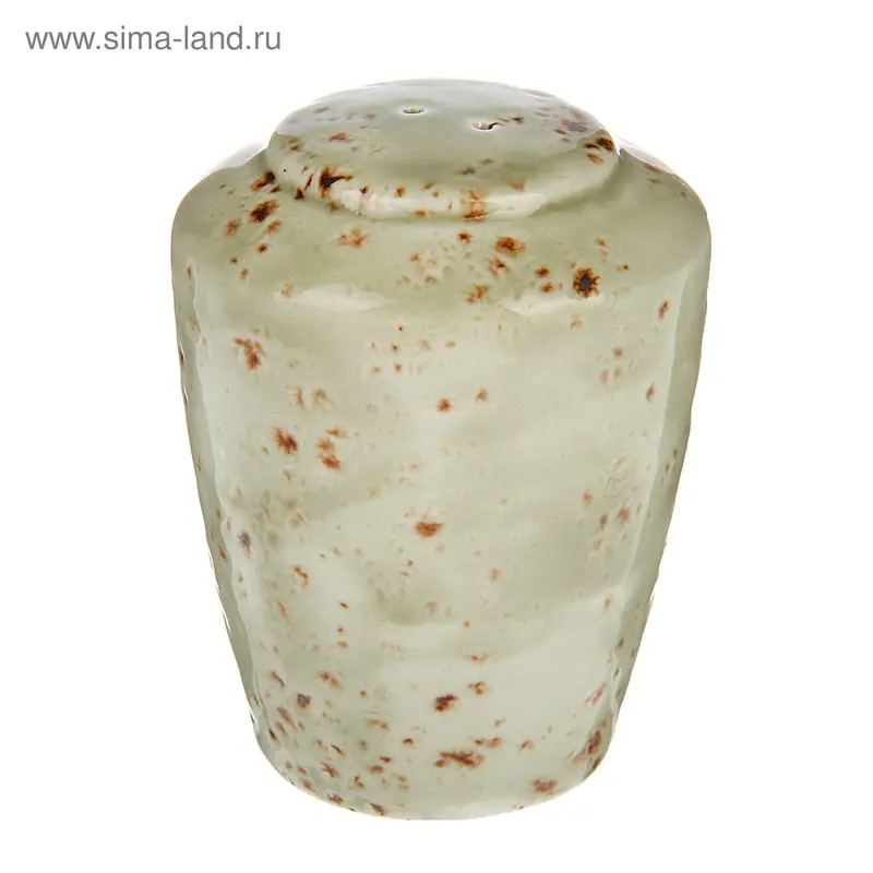 Солонка d=5,7 см h=7,4 см «Крафт», цвет зелёный