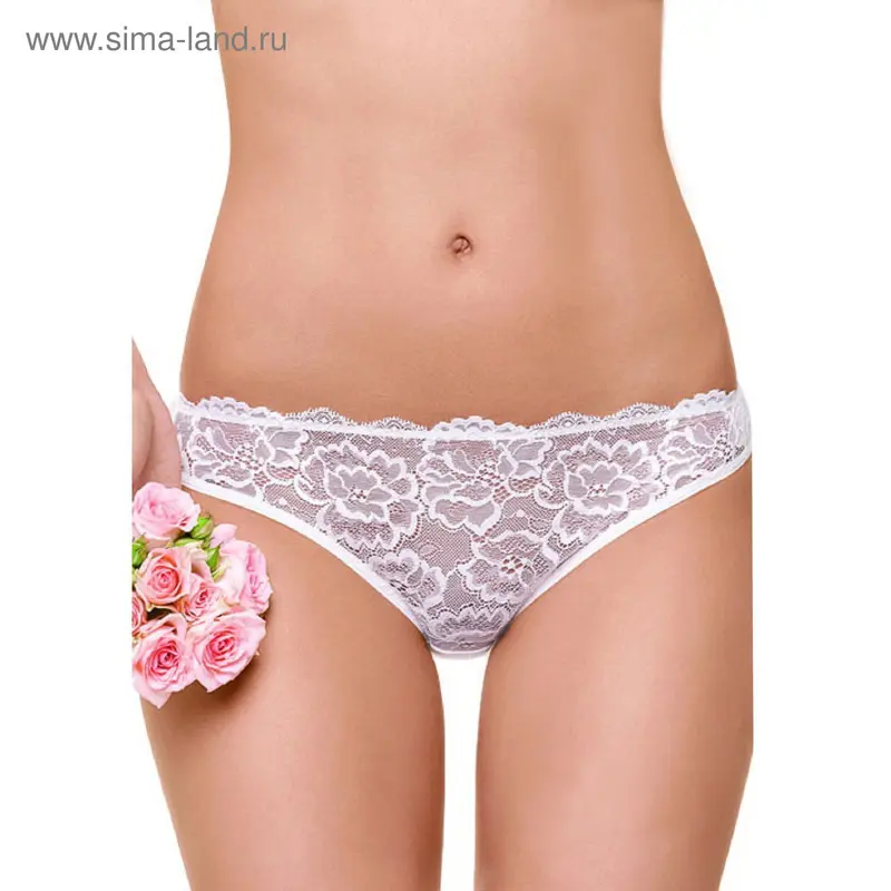 Трусы женские слипы Desiree ECT0323p blanc, р-р 4 (46)