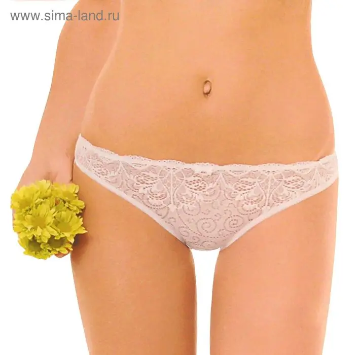 Трусы женские стринги Iris EFT0113 blanc, р-р 2 (42)