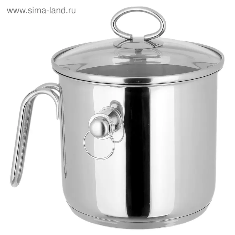 Ковш-молоковарка с крышкой, 2 л, капсульное дно