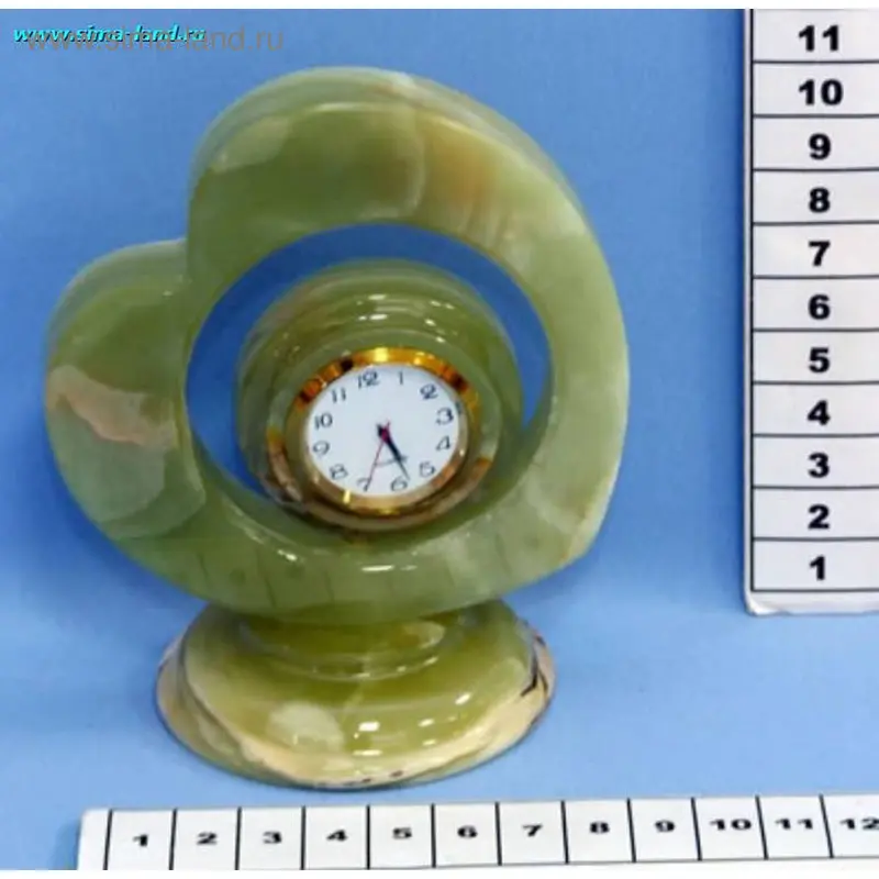 часы сердце (12*10 см)