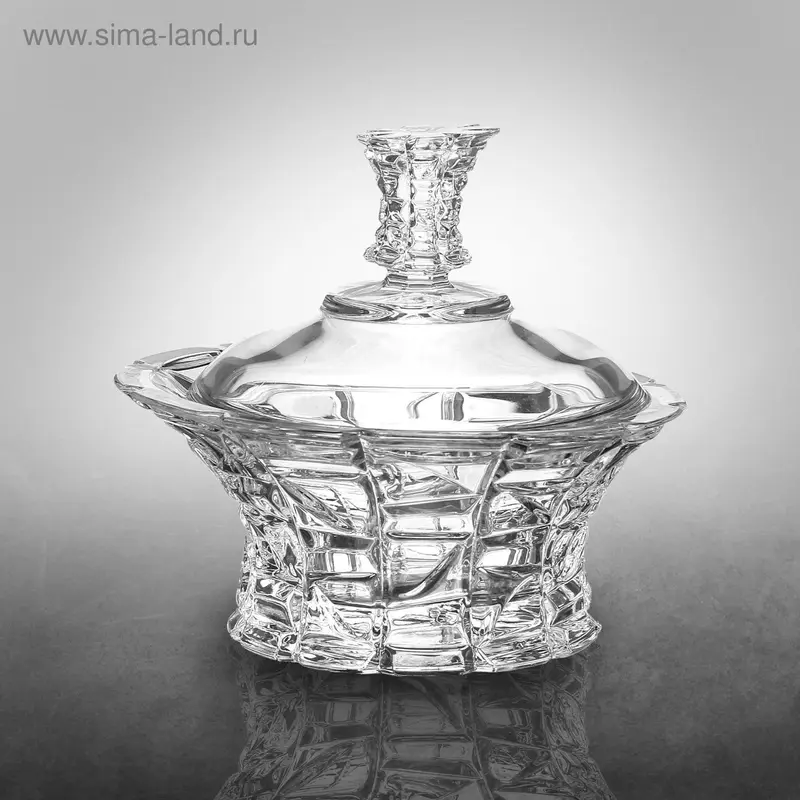 Сахарница с крышкой, 12.5 см