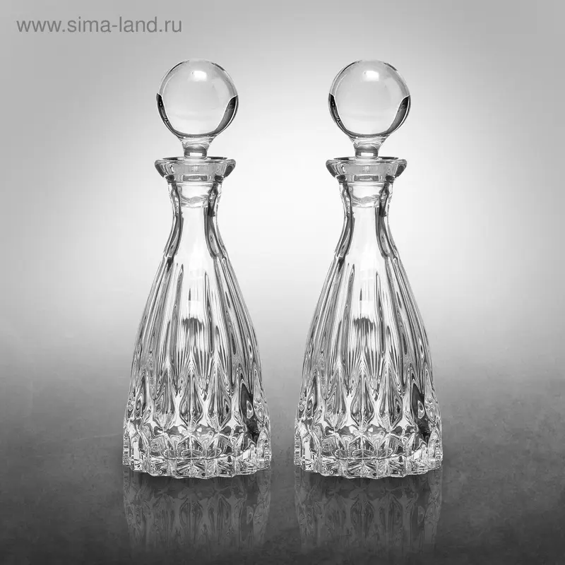 Набор из 2 графинов для масла и уксуса, 140 мл