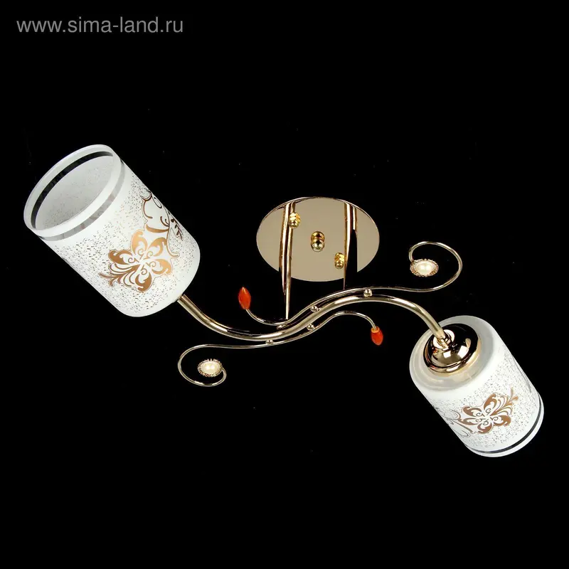 Люстра "Арьенто" 2 лампы (220V 15W E27)