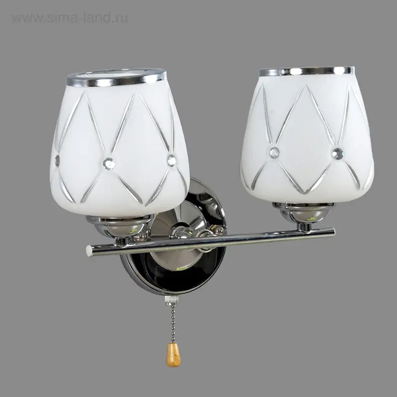 Бра "Бартоли" 2 лампы (220V 15W E27) МИКС