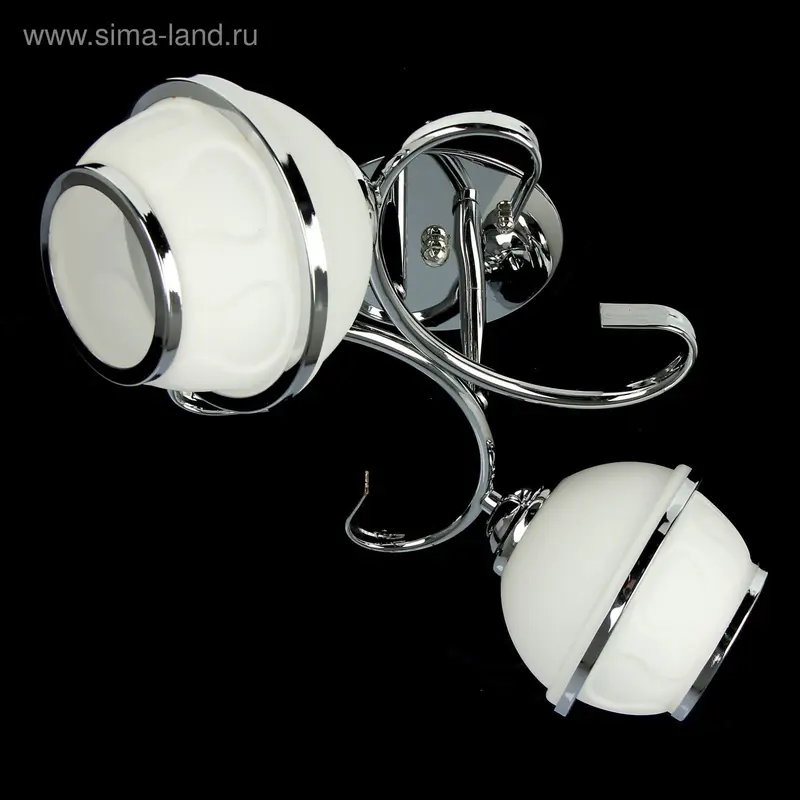 Люстра "Вулирсо" 2 лампы МИКС (220V 15W E27)