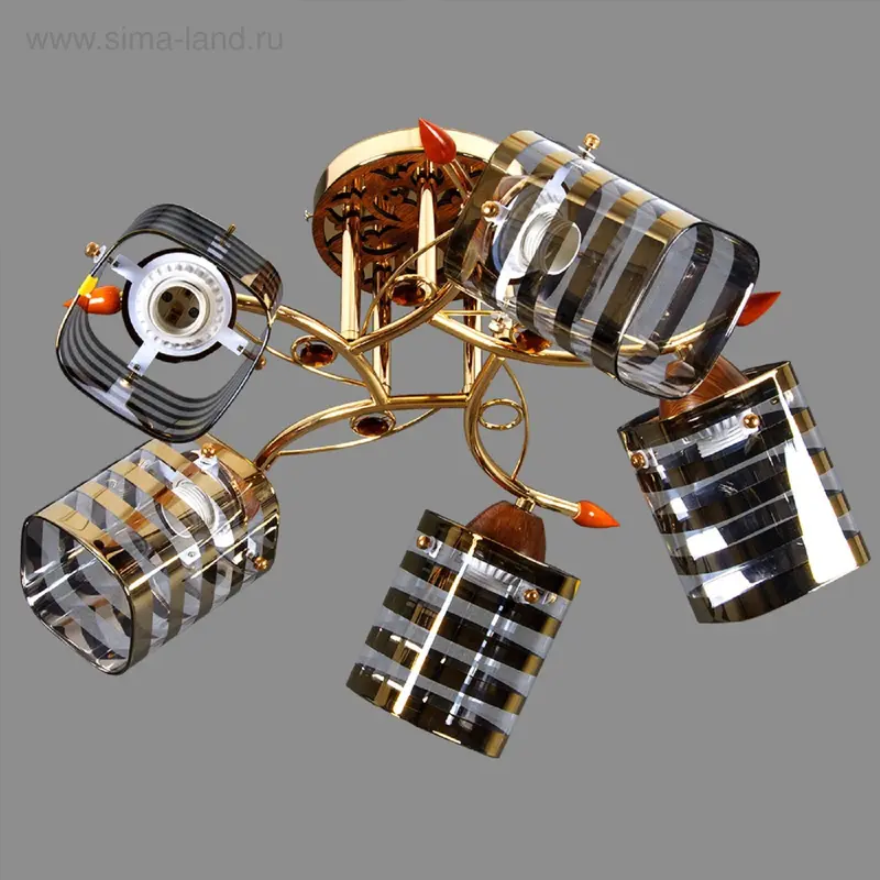 Люстра "Даминто" 5 ламп (220V 40W E27)